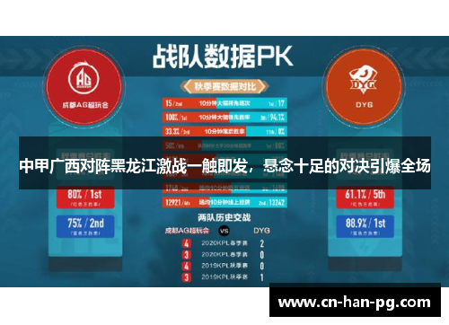 中甲广西对阵黑龙江激战一触即发，悬念十足的对决引爆全场
